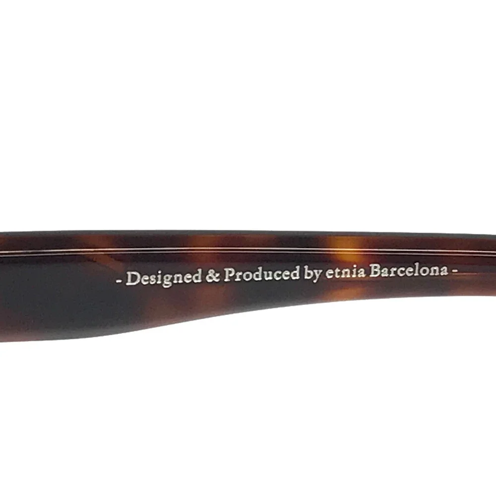 Etnia Barcelona Eyeglasses Frames VALLDEMOSA BKHV Black Havana Square 52-18-145